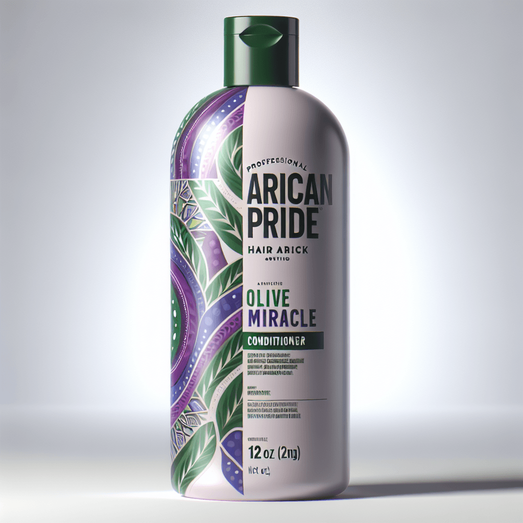 African Pride Olive Miracle Anti-Breakage Conditioner - Front view